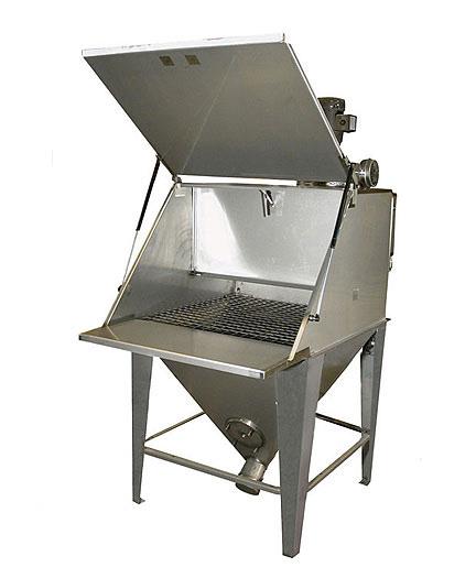 Small bag dump station being changed