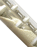 Tubular Drag Conveyor chain with material | Hapman.com