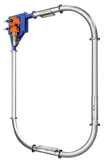 Tubular Drag Conveyor Bulb Loop Layout | Hapman.com