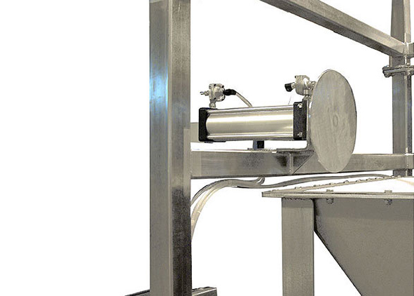 bulk bag unloader side punch