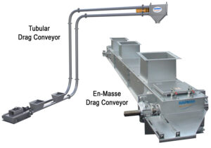 Hapman Tubular Drag Conveyor and En-Masse Drag Conveyor