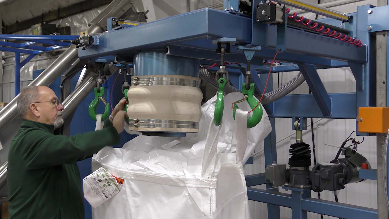 bulk bag filler inflator